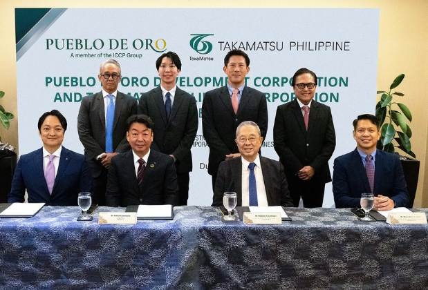 Pueblo de Oro, Japan’s Takamatsu Corporation form joint venture to pursue PH real estate investments